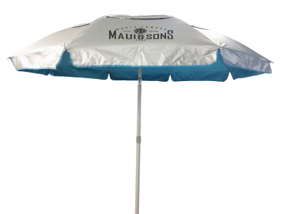 Maui & Sons Ομπρέλα Διαμέτρου 2.20m UPF50+ Μπλέ/Blue (1560)